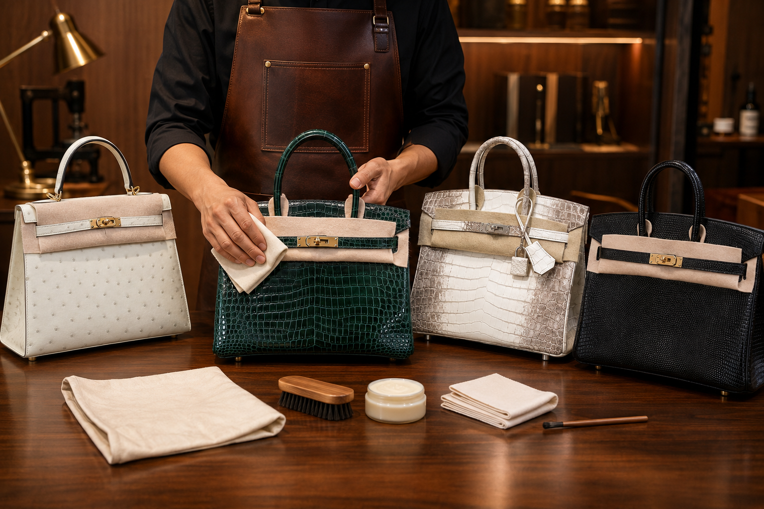 How to Care for Exotic Leather Bags